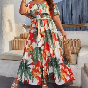 Summer dress used 1 time for pictures only looks brand new!! SUMMER